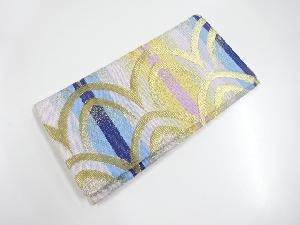 リサイクル　龍村平蔵織物美術研究所　「縞珠鱗」織り出し懐紙入れ